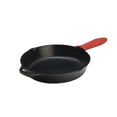 thumbnail image 1 of Lodge 8 Inch Cast Iron Skillet with Red Handle Holder, 1 of 5