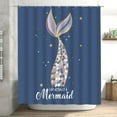 thumbnail image 2 of Mermaid Scale Shower Curtain Mermaid Shower Curtain Ocean Themed Shower Curtain Pink Shower Curtain Fantasy Girls Bathroom Decor with 12 Hooks 72''''W x 72''''H Gift for Mermaid Lovers Waterproof 04, 2 of 6