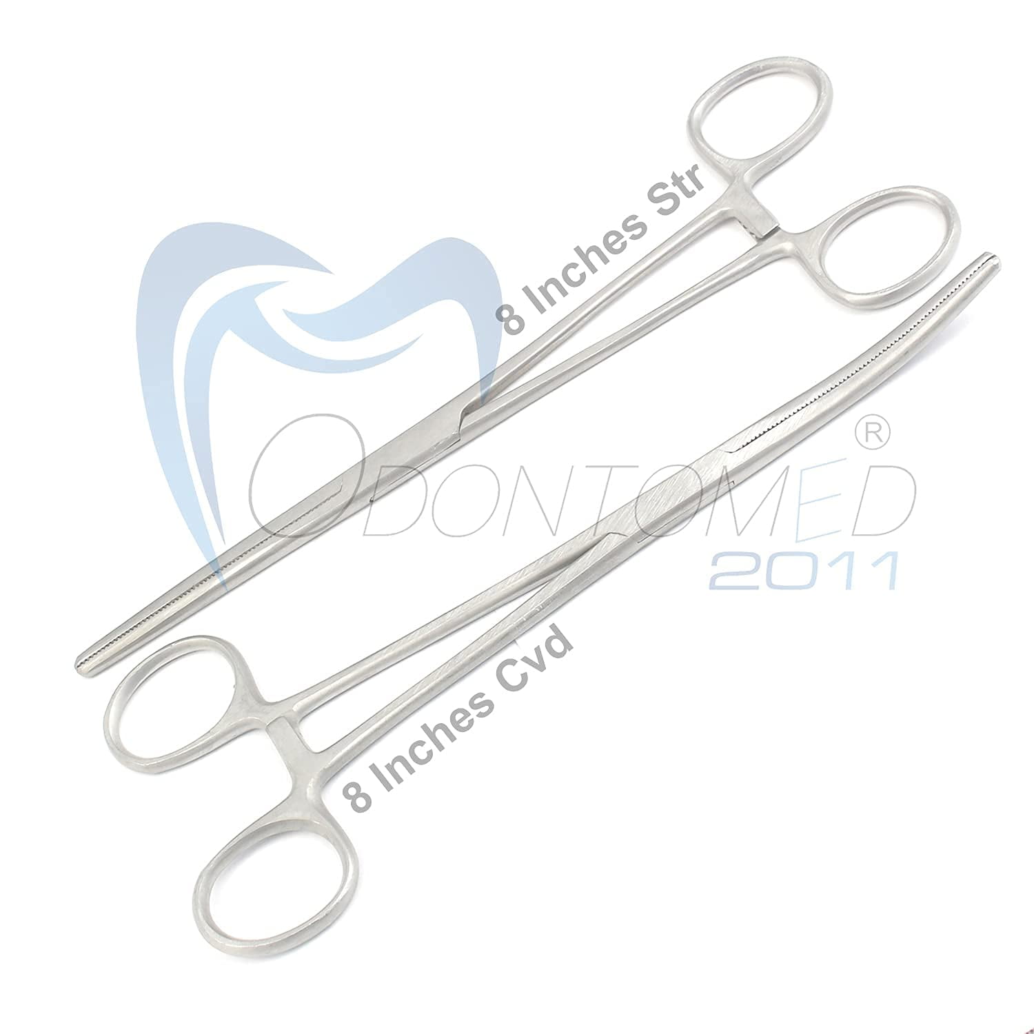 OdontoMed2011 Stainless Steel Fish Hook Remover Straight and Curved Tip