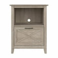 thumbnail image 4 of Home Square Wood End Table with Drawer in Washed Gray - Set of 2, 4 of 11