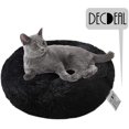 thumbnail image 2 of Dog Bed Donut Soft Plush Round Pet Bed For Deep Sleep Of Dogs Cats, 2 of 4