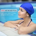 thumbnail image 6 of Trisens Silicone Swim Cap, Unisex for Adults and Kids, Ergonomic Design, Various Colors Available, 6 of 7