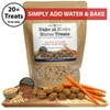 Ginger Biscuits - Bake at Home Horse Treats - Carrot Flavor - Makes 20 Treats, 1 lb, 9 oz Dry Mix