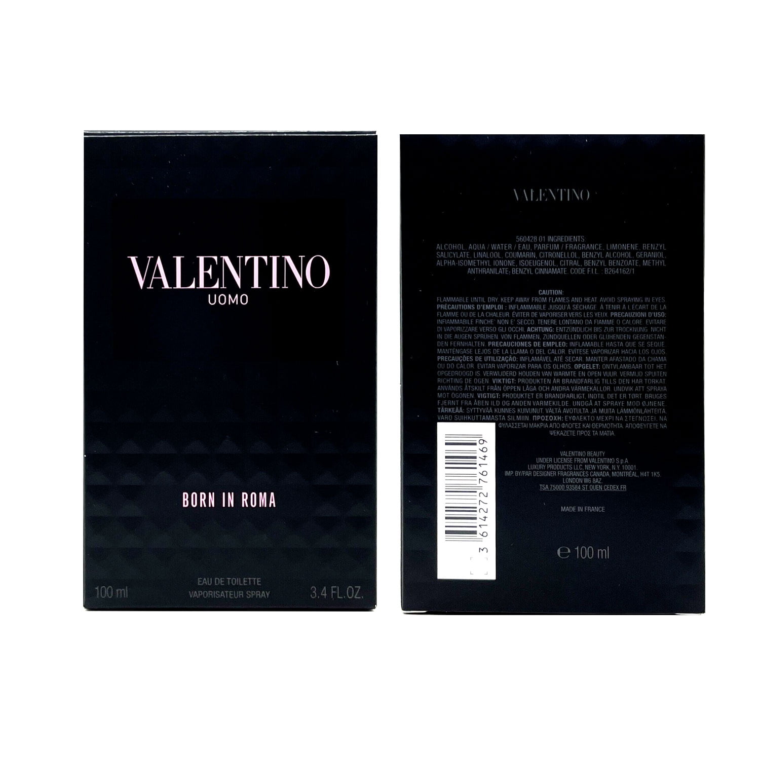 Valentino Uomo Born In Roma Eau De Toilette Fragrance Spray, 3.4