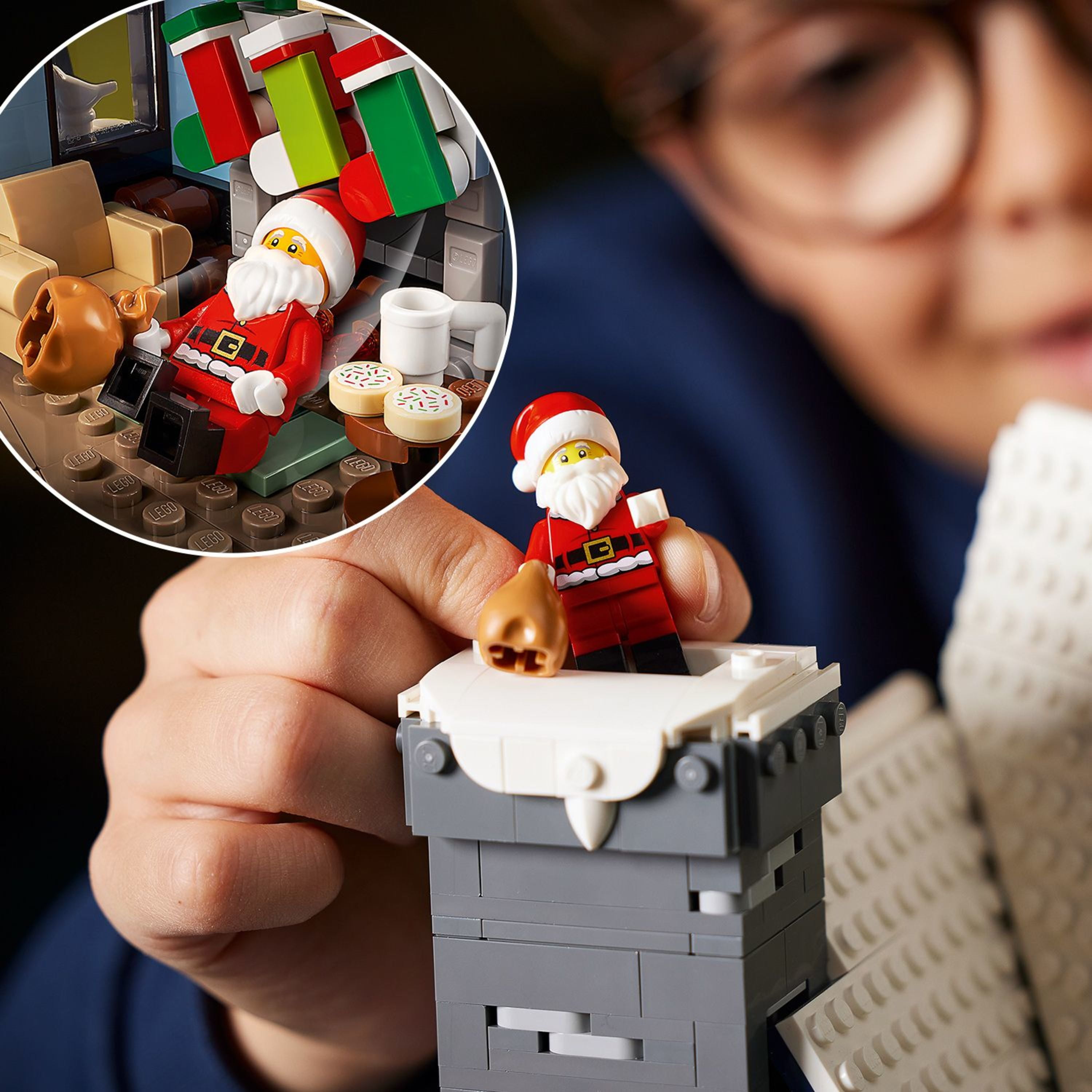 LEGO Icons 10293 La Visite du Père Noël