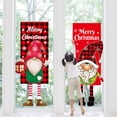 thumbnail image 4 of 2 piezas de adornos navideños, figuras de dibujos animados navideños que cuelgan banderas, 4 of 5
