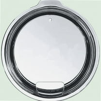30 oz Premium Tumbler Lid Replacement for Yeti Rambler & Ozark Trail - Spillproof, Straw-Friendly