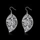 thumbnail image 2 of Fashion Jewelry 925 Sterling Silver Leaf Dangle Earrings for Women and Girls - -, 2 of 4