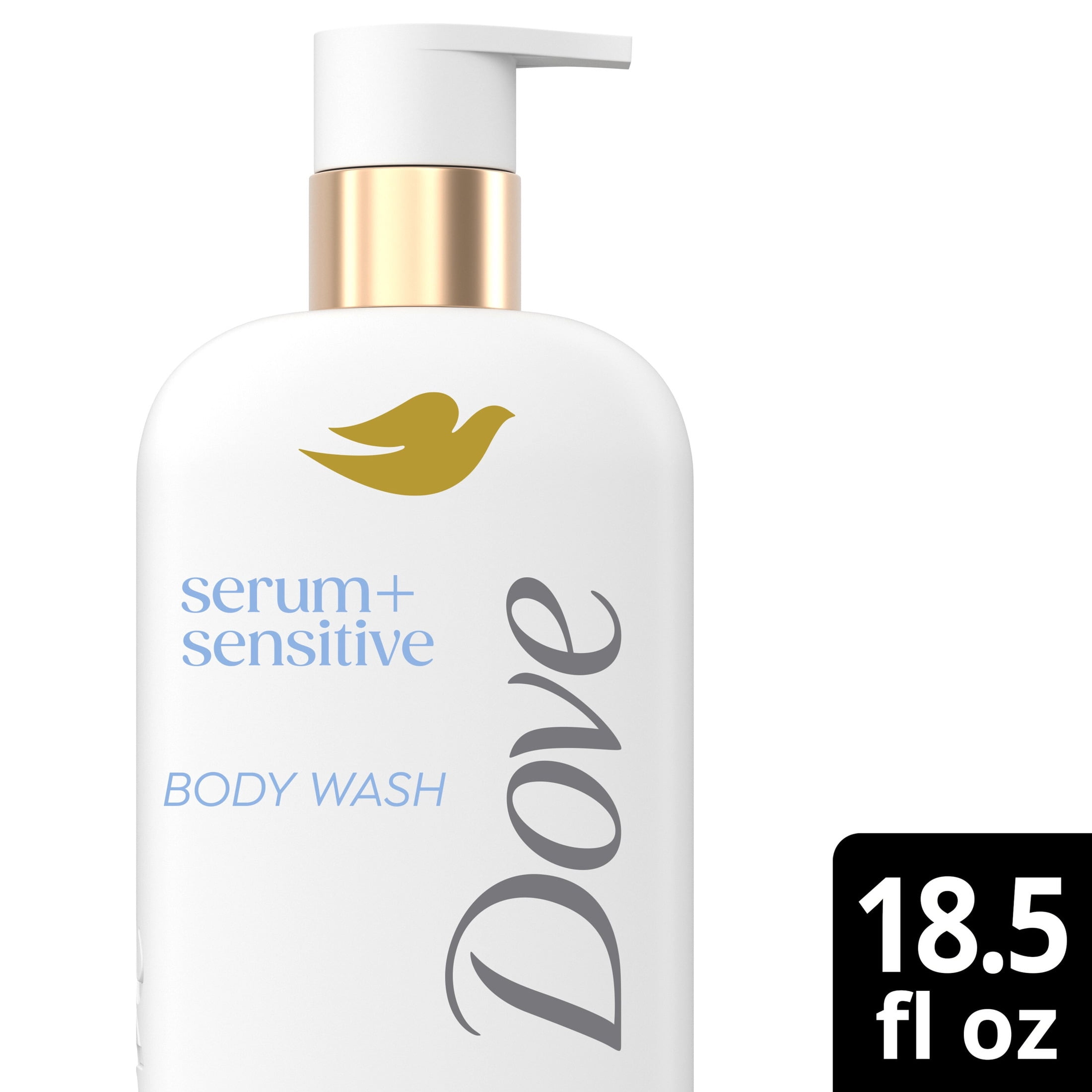 (4 pack) Dove Fragrance Free Body Wash Ultra Sensitive 18.5 oz
