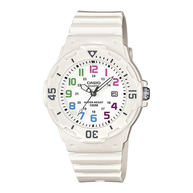 Reloj CASIO LRW-200H-7BVCF Womens Diseño pop-Blanco blanco 34 mm Casio LRW200H-7BVCF