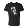 thumbnail image 2 of Manilyn Monroe Skull Face and Body Tattoo | Mens Pop Culture Premium Tri Blend T-Shirt, Vintage Black, Medium, 2 of 4