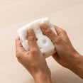thumbnail image 2 of TOYOUME Jumbo Cheese Block Squishy, 2.75 inch, White, 2 of 6