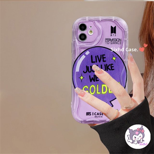 Para Samsung A14 A04s A12 A13 A23 A03s A22 A50 A50s A30s A32 A11 A54 A51 A52 A52s A72 M11 M22 M32 A03 A02 Moda Kpop Hombres Equipo BTS 3D Crema Ola Caso Suave Cubierta Trasera