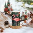 thumbnail image 2 of Yayeee Flameless Candles with Remote Flickering Battery Operated Multi Color Changing, Red Flamingo Pattern, 2 of 7