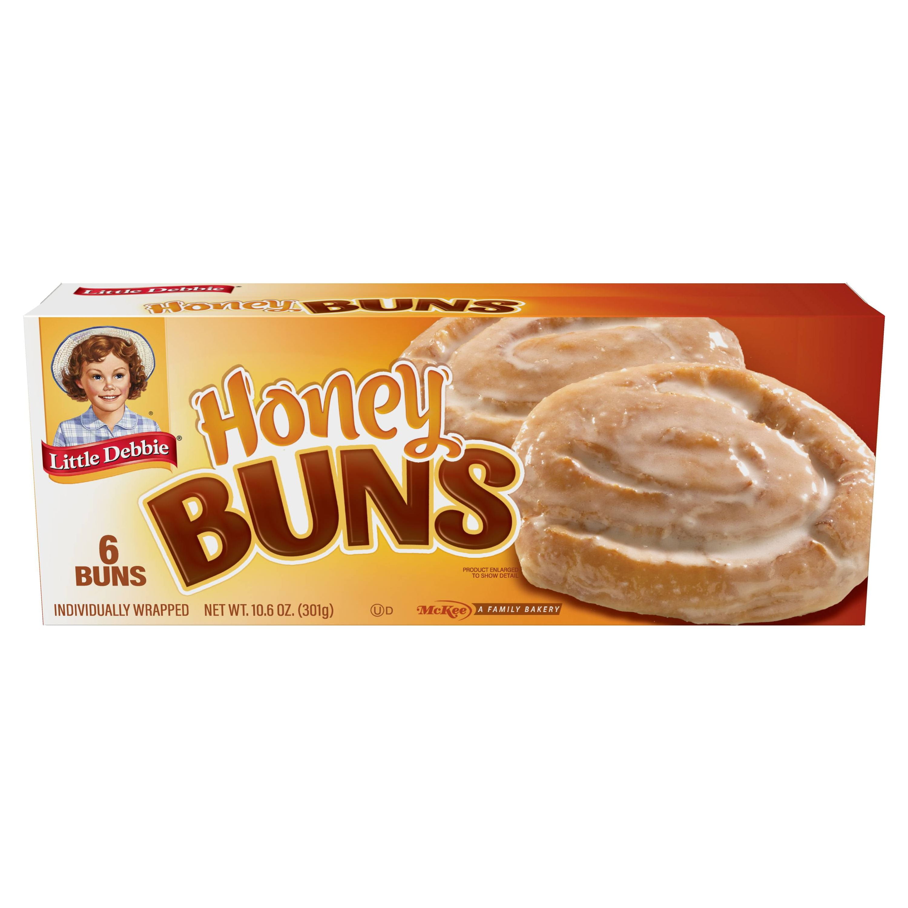 Little Debbie Honey Buns, 10.6 oz, 6 Count