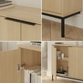 thumbnail image 6 of Nexera Slim 2-Door Storage Console, Natural Blonde Oak, 6 of 9
