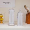 thumbnail image 4 of Candle Lamp Pearl Paper Rippled Light Atmosphere Lamp Desktop Decoration Night Light Shooting Props, 4 of 5