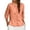 Orange, variant on T Shirts For Women Embroidered Shirt Summer Lightweight Boho Blouse Casual Three Quarter Sleeve Womens Tops Orange XXL