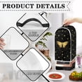 thumbnail image 4 of HELLHERO Mixer Cover Easy to Clean with Handle 15.94"H x 9.45"L x 7.28"W Stylish, Butterfly and Moon Pattern, 4 of 6