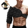 thumbnail image 3 of Ueasy Shoulder Ice Pack for Men & Women with Adjustable Strap Shoulder Brace for Cold & Hot Therapy Reusable Ice Shoulder Wrap Rotator Cuff for Injuries Pain Relief Swelling Recovery Bursitis, 3 of 10