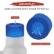 thumbnail image 3 of Uxcell Funda de Botella de Agua de Silicona [1PCS] - Funda Protectora Antideslizante para Proteger Botellas de Agua de Rasguños - [Azul - 2.95 IN], 3 of 7