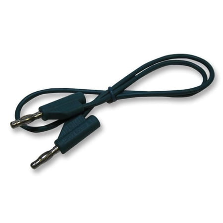 PRO SIGNAL - Green 4mm Banana Plug to Plug Test Lead - 0.5m