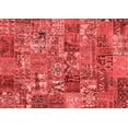 thumbnail image 1 of Ahgly Company Indoor Rectangle Abstract Red Contemporary Area Rugs, 2' x 5', 1 of 4