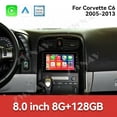 thumbnail image 2 of ZWNAV 8 Inch Android 13 for Corvette C6 2005-2013 Car GPS Navigation Auto Radio Stereo Video Multimedia Player Head Unit, 2 of 13