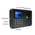 Back Up Battery SSR Biometric Fingerprint Time Clock Recorder