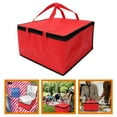 thumbnail image 5 of Cake Insulated Bag Large Capacity Delivery Bag Thermal Pizza Food Delivery Bag, 5 of 7