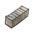 thumbnail image 2 of BETTERLIFE 7 Grids Foldable Storage Organiser Underwear Bra Socks Tidy Drawer Storage Z2L8, 2 of 8