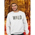 thumbnail image 2 of Power Quotes Vii Sweatshirt Men -Anna Hambly Designs, Male Medium, 2 of 4