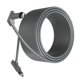 thumbnail image 1 of Cable de Reemplazo, 2 Tapa de Extreme Protectora de 1200mbps Transmisorio de datos Impermeable al cable de extensión satélite rectangular fácil de usar para apartamento, 1 of 7