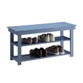 thumbnail image 1 of Convenience Concepts Banc Utilitaire Oxford pour Vestiaire et Entrée, Fini Bois Bleu, 1 of 3