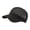 Black, variant on Lightweight Crocheted Baseball Cap Sun Hat Wicking Polyester Adjustable Sport Accessory