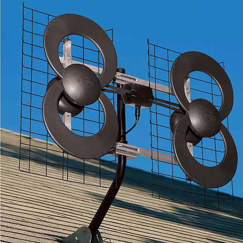 Antennas Direct ClearStream 4 HDTV Antenna Indoor/Outdoor Extreme Range