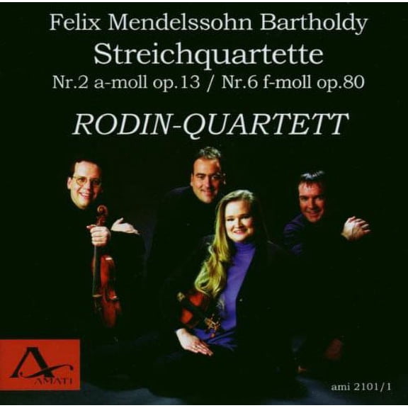 Rodin Quartet - String Quartets 2 & 6 - Music & Performance - CD