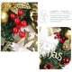 thumbnail image 2 of Corona navideña, para colgar, preciosas guirnaldas con bolas, decoración para interior y exterior, fantástica corona con lazo navideño, para puerta, ventana, decoración, 2 of 7