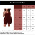 thumbnail image 5 of Cuteduck Women's Plus-size Casual Summer Halter Rompers Shorts Jumpsuit with Pockets,2-Pieces,1X-4X, 5 of 5
