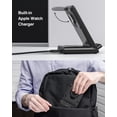 thumbnail image 4 of Wireless Charging Station,3 in 1 Wireless Charging Stand Made for Apple Watch Ultra 9 8 7 6 SE 5 4 3,Fast Wireless Charger Made for iPhone 15/Plus/Pro Max/14/13/12/11/X,for AirPods Pro(with Adapter), 4 of 5