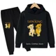 thumbnail image 2 of Ropa para niños de Disney con dibujos animados de animales y Simba, traje de algodón para niñas, sudaderas con capucha y pantalones de El Rey León de dibujos animados, conjuntos casuales de 2 piezas p, 2 of 5