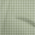 thumbnail image 1 of oneOone Cotton Silk Light Green Fabric Check Craft Projects Decor Fabric Printed By The Yard 42 Inch Wide, 1 of 4