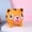 Orange, variant on Stress Relieving Tongue Popping Dolls, Creative Squeeze & Squish Sound Toys, Funny Animal Shaped Stress Busters For All Ages