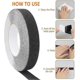 thumbnail image 5 of Adhesive Anti-Slip Tape, 15M*25MM Stair Anti-Slip Tape Adopts Self-Adhesive Design, PVC Non-Slip Adhesive Tape for All Kinds of Stairs and Adhesive An, 5 of 5