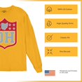 thumbnail image 6 of Ohio Shield Long Sleeve T-shirt Football Fan Game Day Tailgate Midwest Underdog, 6 of 7