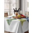 thumbnail image 6 of Blueberries Table Cloth, Farmhouse Blue Fruits Green Botanical Waterproof Tablecloth for Rectangle Tables, Reusable Washable Fabric Table Cover for Restaurant Kitchen Dining Tables 60"x84", 6 of 6