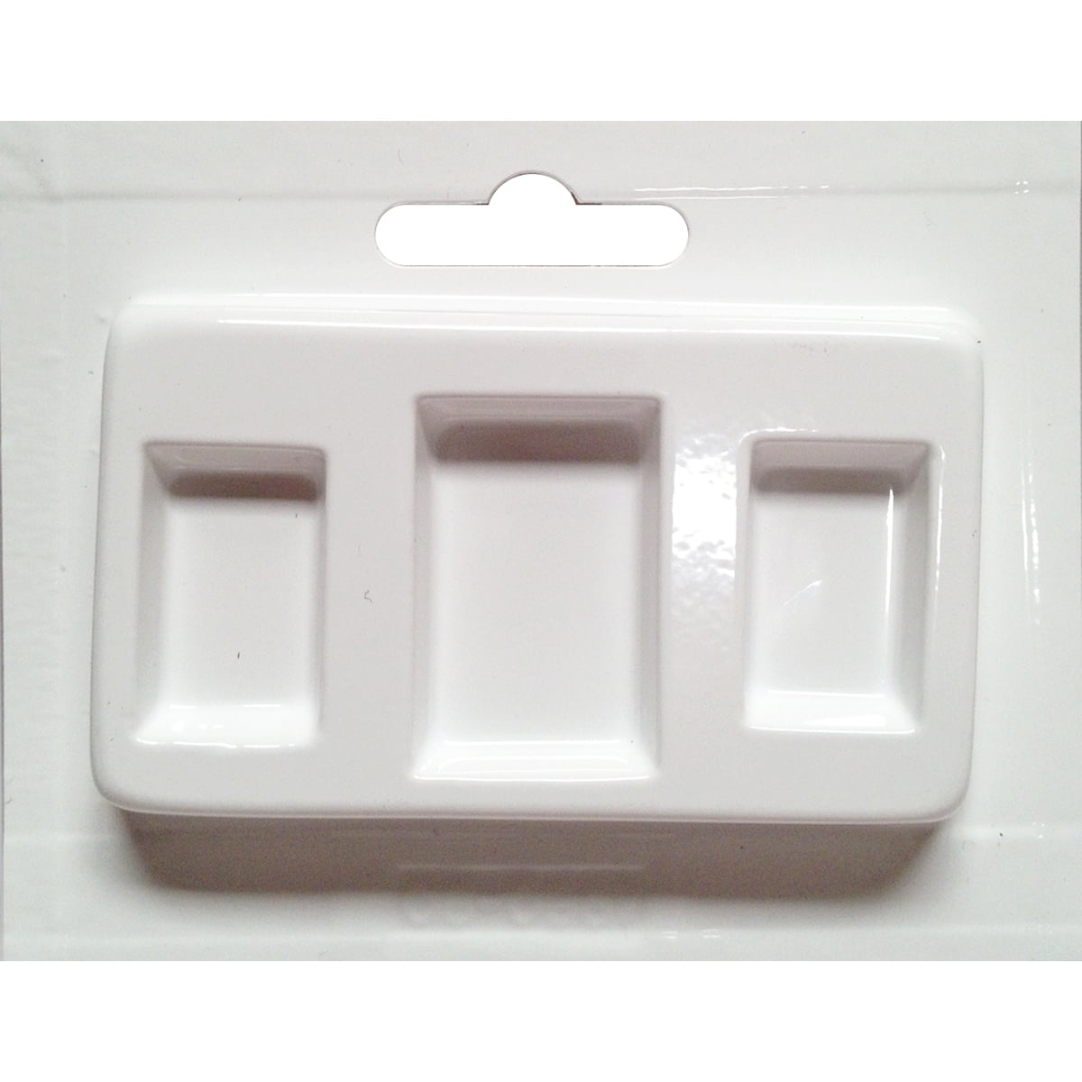 Plaster Casting Mold 3.5"X4.25"Rectangles 3 Cavity