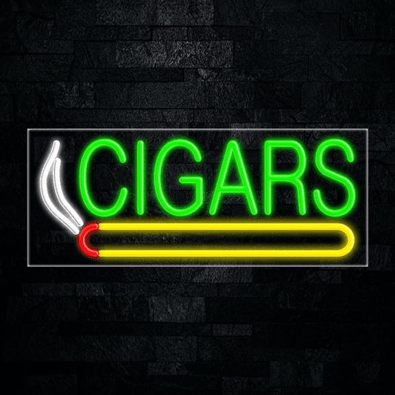 Cigars-LED Neon Sign 30"L x 12"H #30038