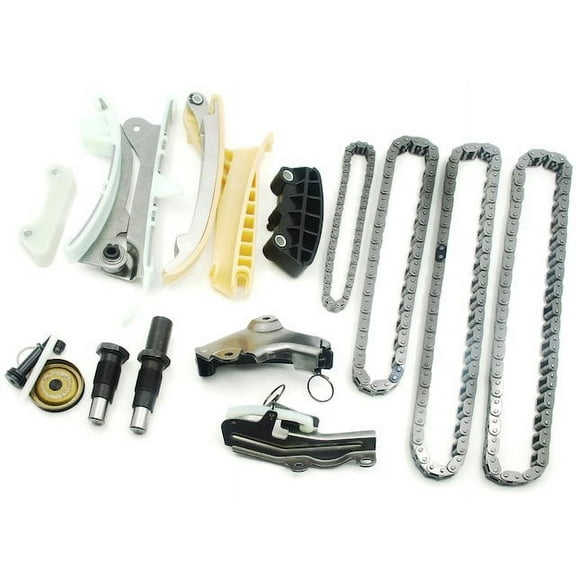 Front Timing Chain Kit (Includes Balance Shaft Chain) - Compatible with 2003 - 2005, 2007 - 2010 Ford Explorer Sport Trac 4WD 4.0L V6 (For Engines With Balance Shaft) 2004 2008 2009