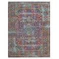 thumbnail image 2 of Rugsotic Carpets Machine Woven Crossweave Area Rugs - 10'X13', Rectangle,Multicolor,Classic Oriental Traditional , Low Pile Machine Made Area Rugs For Living Room, Bed Room (M00060), 2 of 9